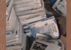 Apostilas e livros escolares são encontrados em aterro sanitário de Água Boa