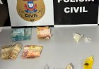 Polícia Judiciária Civil de Canarana apreende crack e maconha em ação investigativa na tarde de quinta-feira