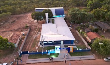 Prefeitura de Novo São Joaquim entrega escola moderna a comunidade do distrito de Cachoeira da Fumaça