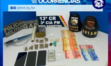 Operação ‘Recens Satus’ apreende 3 traficantes em Nova Xavantina