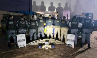 PM e PRF apreendem 41 tabletes de drogas em abordagem em Canarana