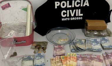 Operação Caminho Seguro da Polícia Civil fecha boca de fumo em Campinápolis