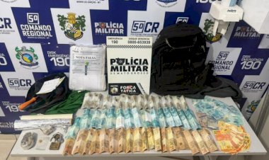 Homem suspeito de envolvimento em furto na agência do Sicoob é preso com R$ 11 mil reais em Barra do Garças