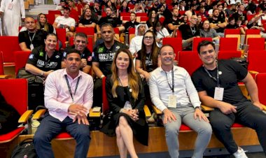 Virginia Mendes se emociona em encontro internacional de Parajiu-Jitsu em Abu Dhabi