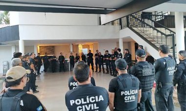 Polícia Civil de MT cumpre dez mandados de prisão contra crimes de estelionato em apoio a Polícia Civil de GO