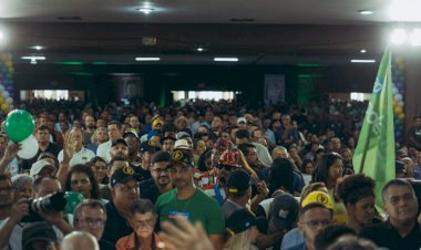 Filiação de Max Russi e outras lideranças políticas reúne mais de 5 mil pessoas em Cuiabá; veja o vídeo