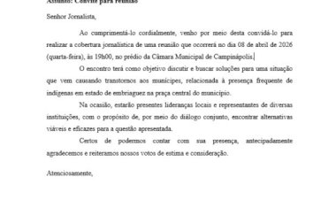 Reunião do CONSEG vai discutir situação de indígenas em estado de embriaguez na praça central de Campinápolis