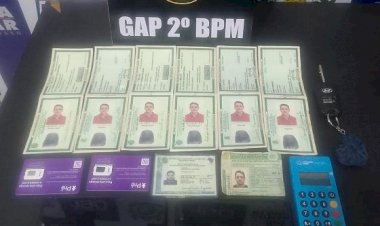 Homem é preso com documentos falsos em abordagem na MT-100