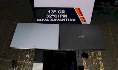 Casal suspeito de furtos na região é preso após perseguição na BR-158 em Nova Xavantina
