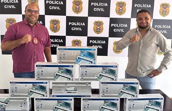 Polícia Civil de Barra do Garças recebe aparelhos de scanners de alta tecnologia