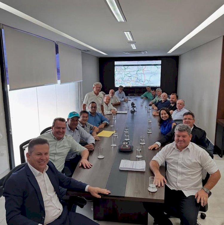 Em reunião com governador de MT, prefeito de Novo São Joaquim consegue a criação de Escola Agrícola no distrito de Cachoeira da Fumaça