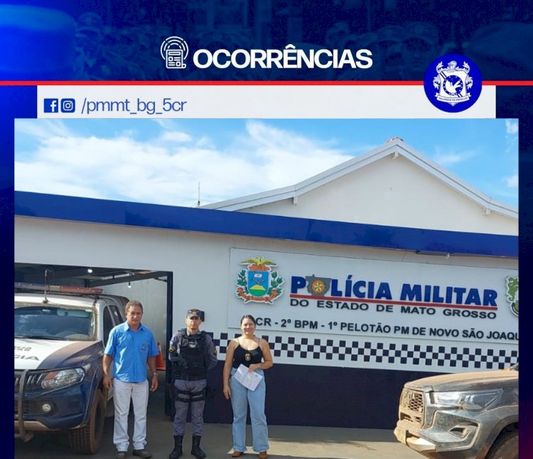 Polícia Militar apoia Oficiais de Justiça na apreensão de veículo na zona rural em Novo São Joaquim