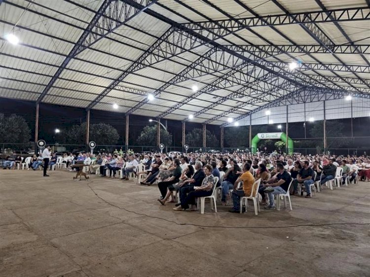 Sicredi Araxingu conclui rodada de Assembleias 2025 com participação ativa dos associados