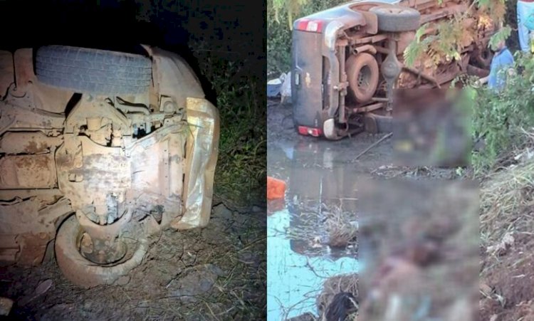 Família inteira morre atropelada por carro desgovernado em ponte na região do Araguaia