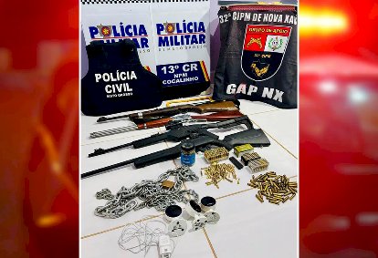 Operação Tolerância Zero prende invasores armados em propriedade rural de Cocalinho