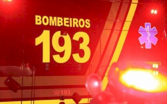 Trabalhador é resgatado após queda de 4 metros durante construção em Água Boa