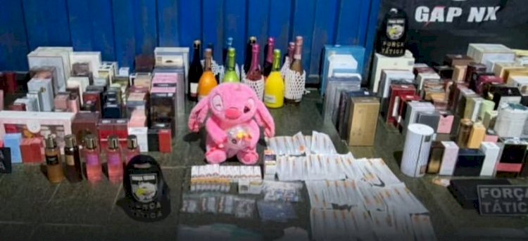 PM de Nova Xavantina apreende medicamentos ilegais e produtos contrabandeados durante operação integrada