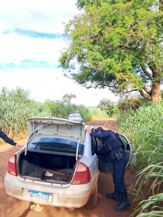 Polícia Militar de Campinápolis realiza patrulhamento em escola e propriedades rurais