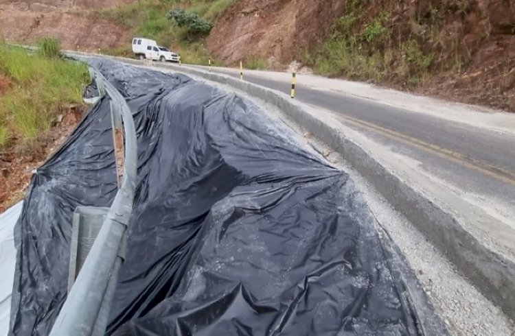 Erosão em asfalto da Serra do Roncador preocupa produtores e afeta trânsito