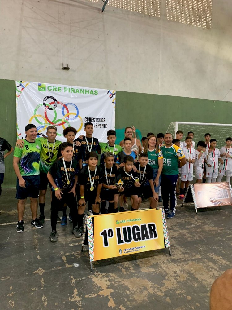 Aragarças se destaca e garante vagas para etapa regional dos Jogos Estudantis de Goiás